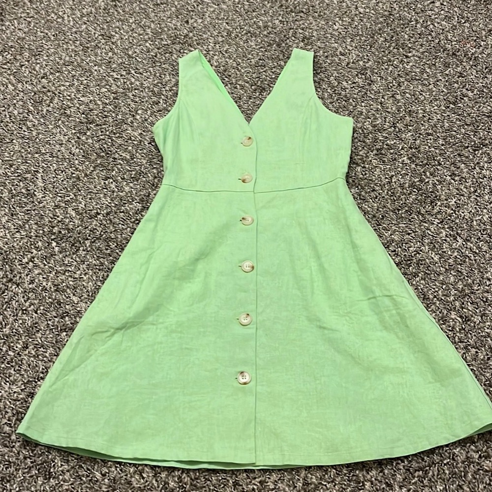 Green Summer Dress in Women’s size small